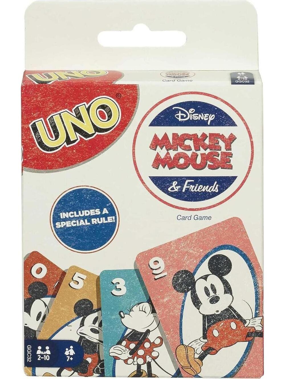 Disney Mickey Mouse & Friends UNO Card Game (112 Cards)